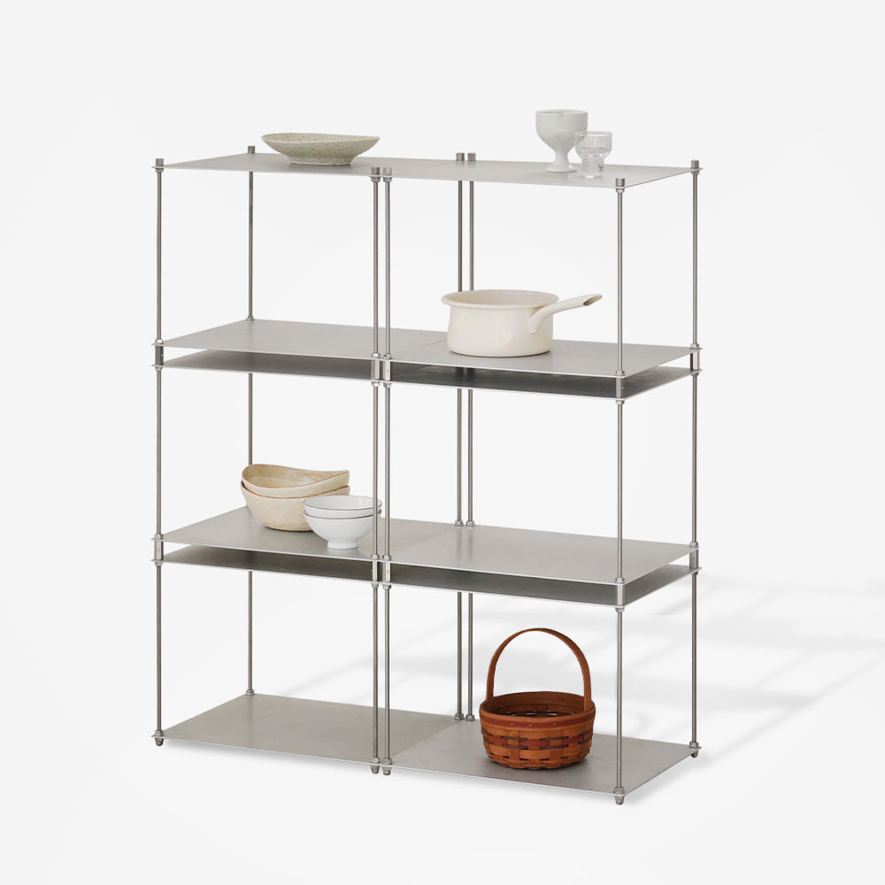 rhombus lab・module shelf 工業風模組層架(6入組)