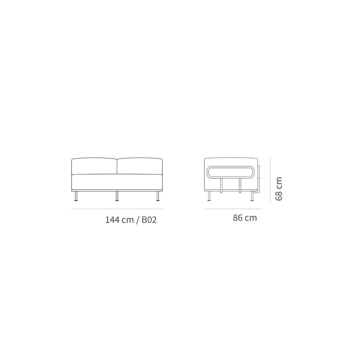 TALO RYYPPY・Stroll H Sofa B02 模組沙發
