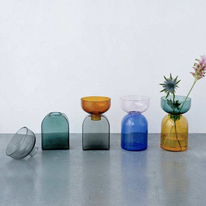 amabro・TWO TONE VASE 雙色玻璃花瓶 擴散器瓶
