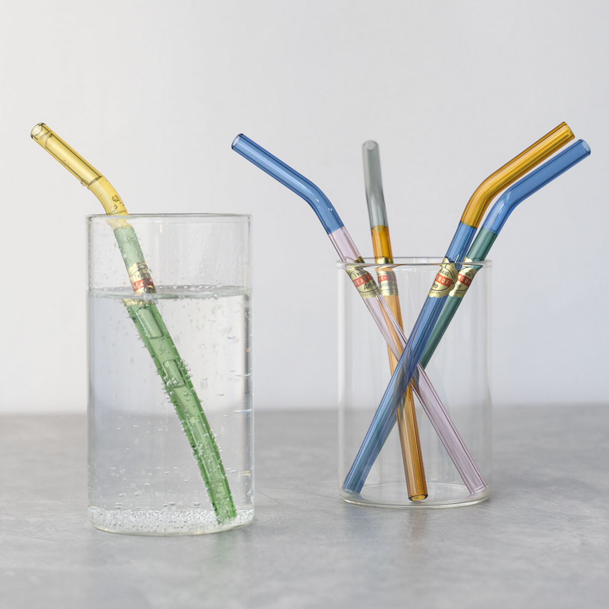 amabro・TWO TONE GLASS STRAW 耐熱玻璃吸管