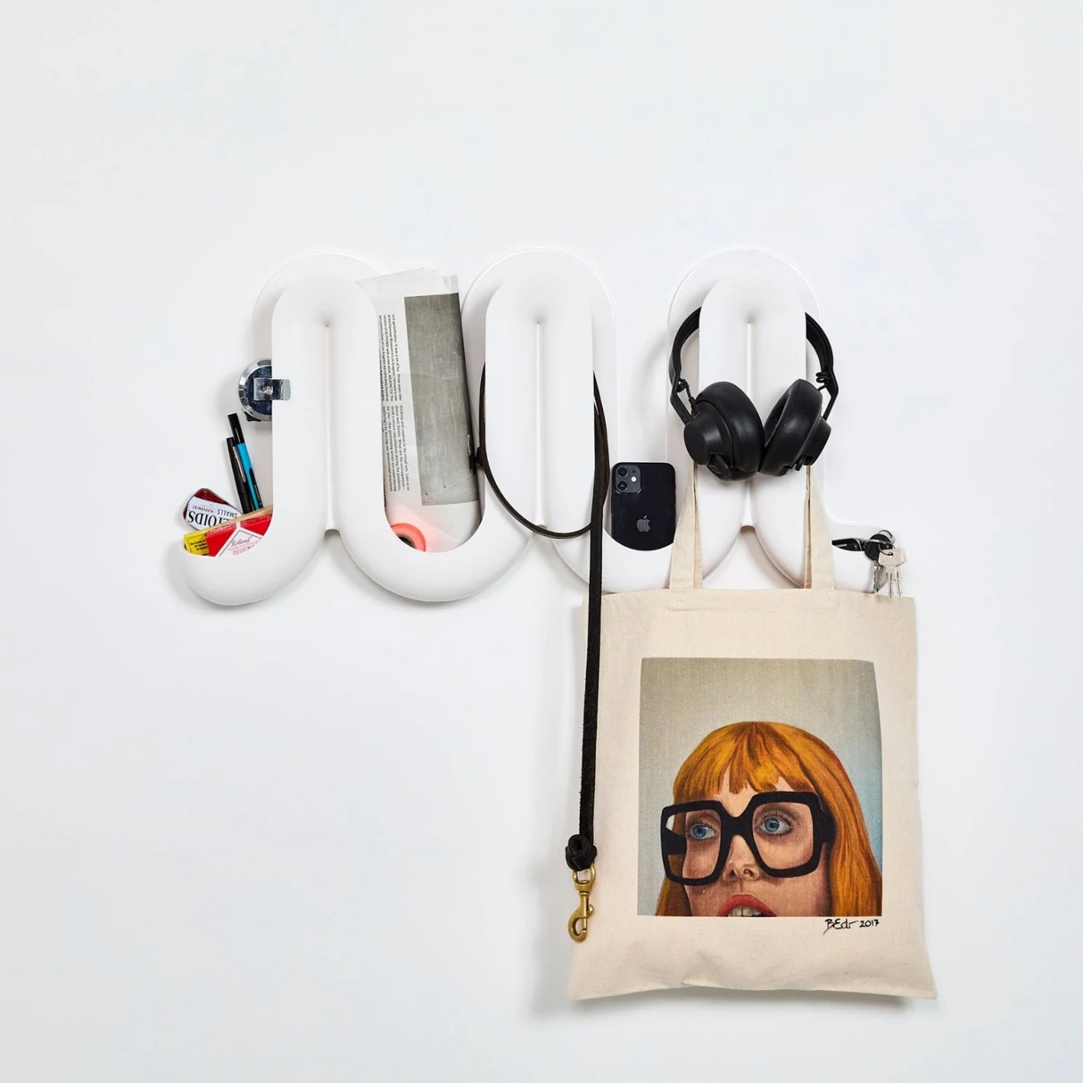 Heller・Swell Wall Catchall 收納壁掛架