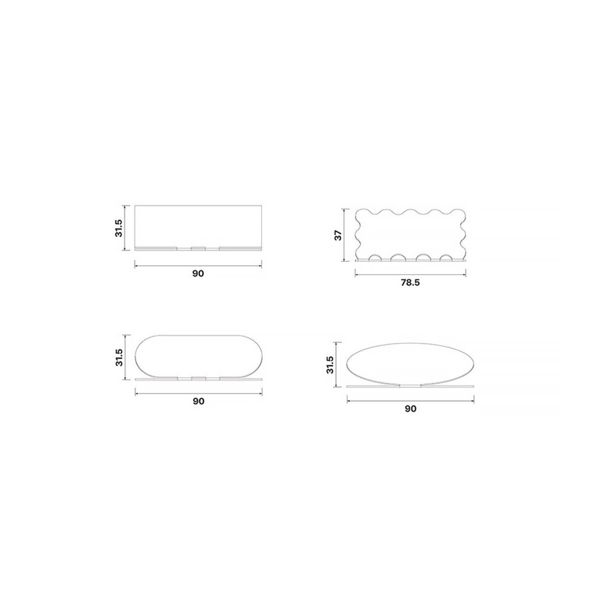 SANRO・Mirror Chip 迷你立鏡