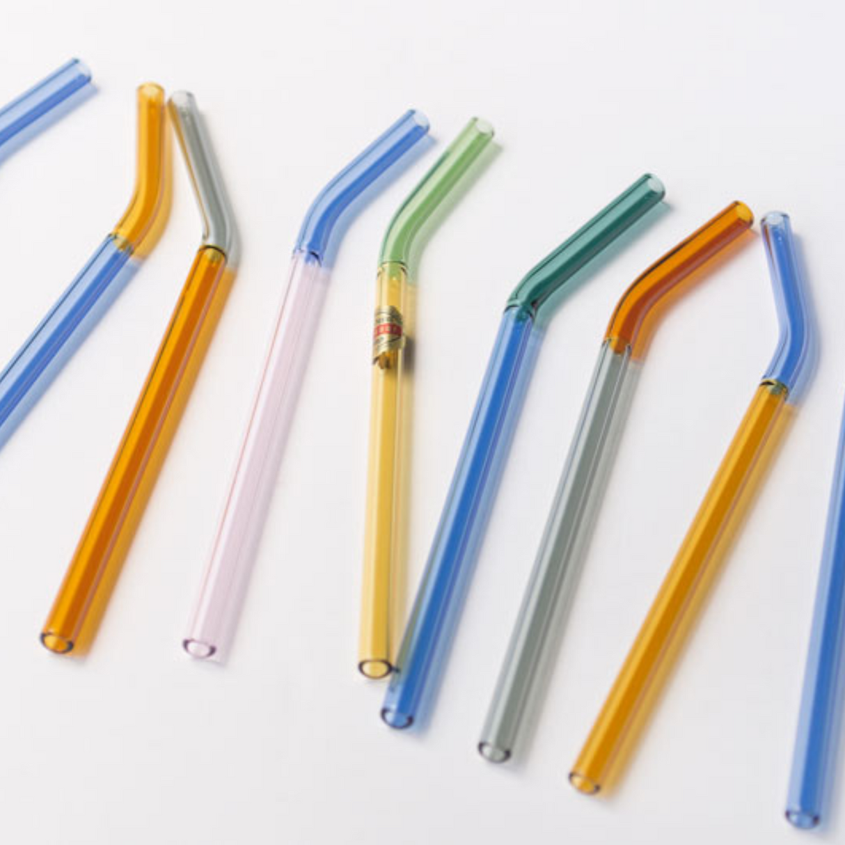 amabro・TWO TONE GLASS STRAW 耐熱玻璃吸管