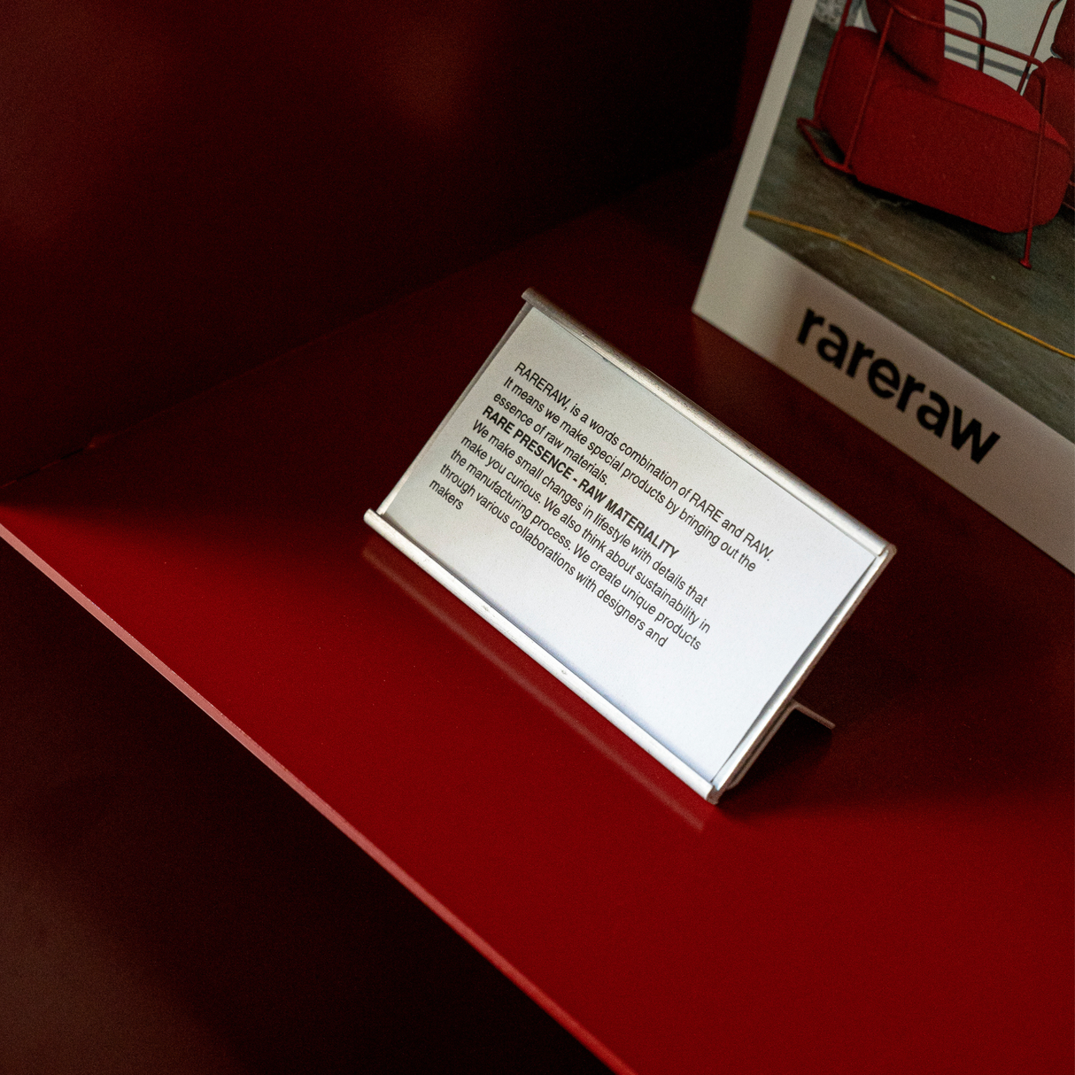 rareraw・LABEL STAND 標籤支架