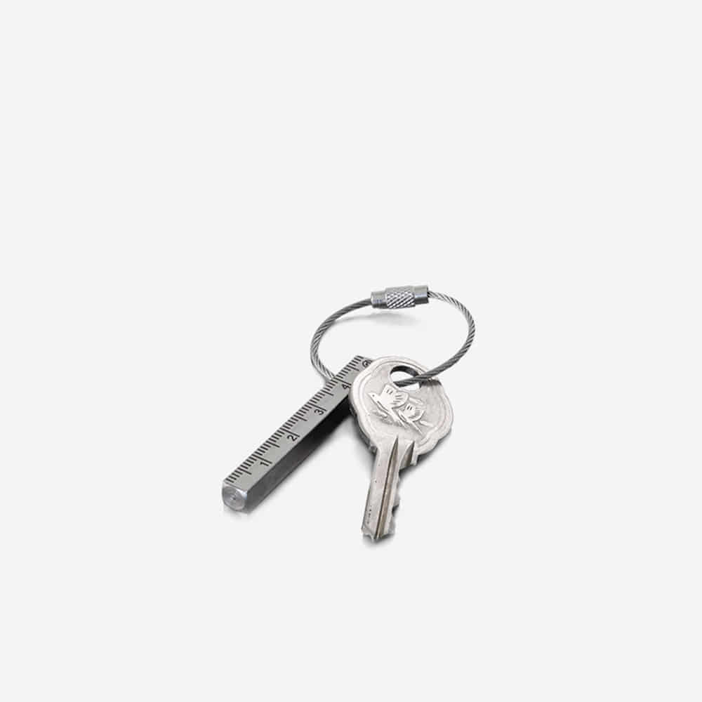 rhombus lab・Ruler Keyring 刻度尺鑰匙圈