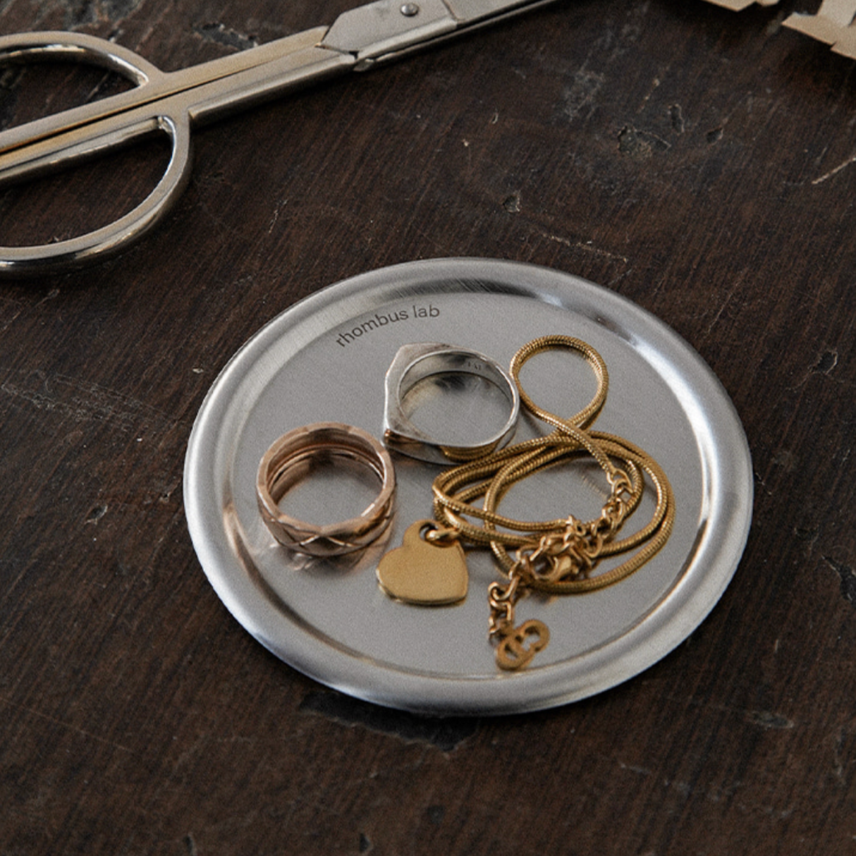 rhombus lab・Stainless Coaster Set 不鏽鋼杯墊