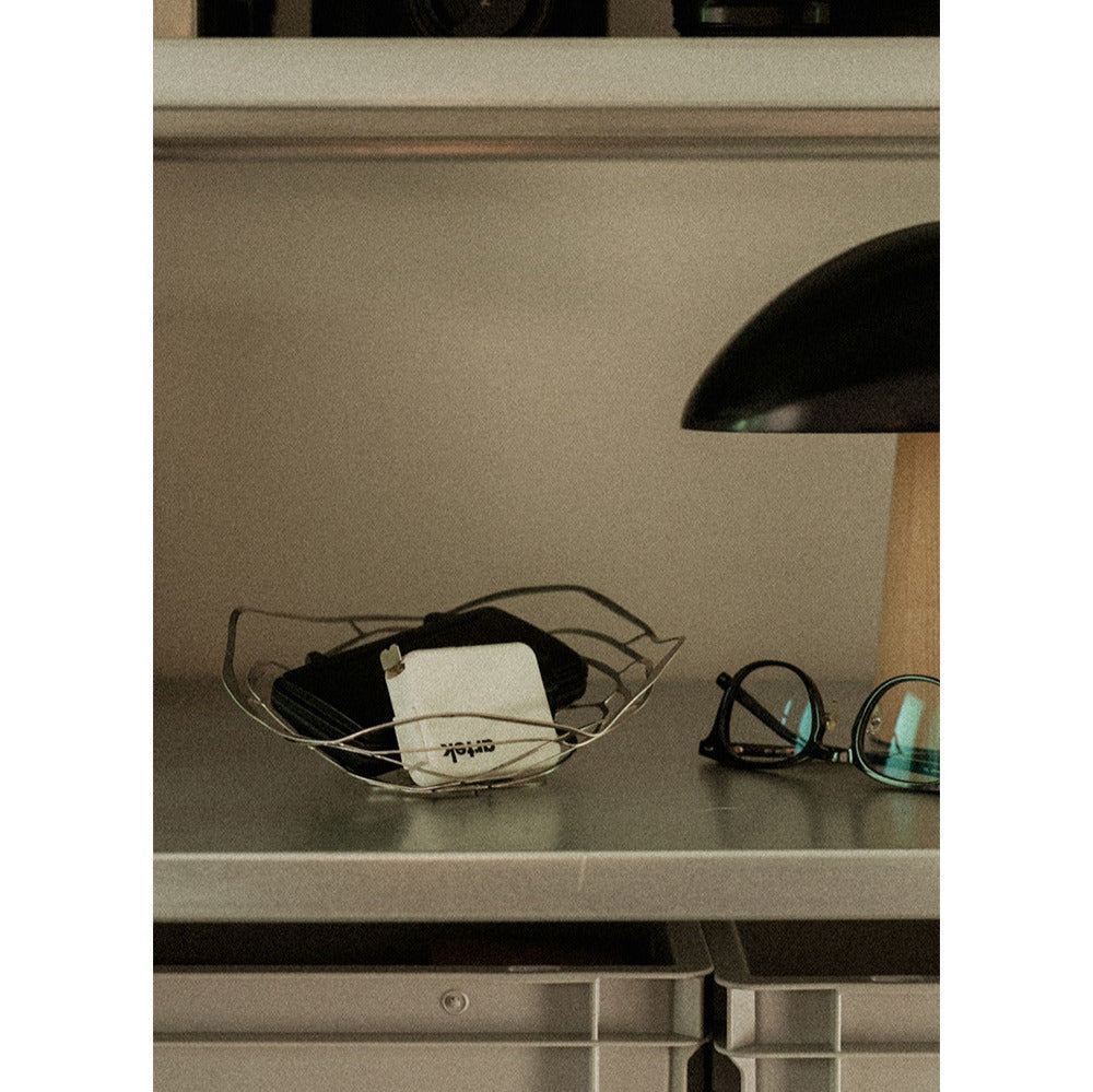 rhombus lab・Stainless Flex Basket-Round 不鏽鋼可彎式籃-圓形