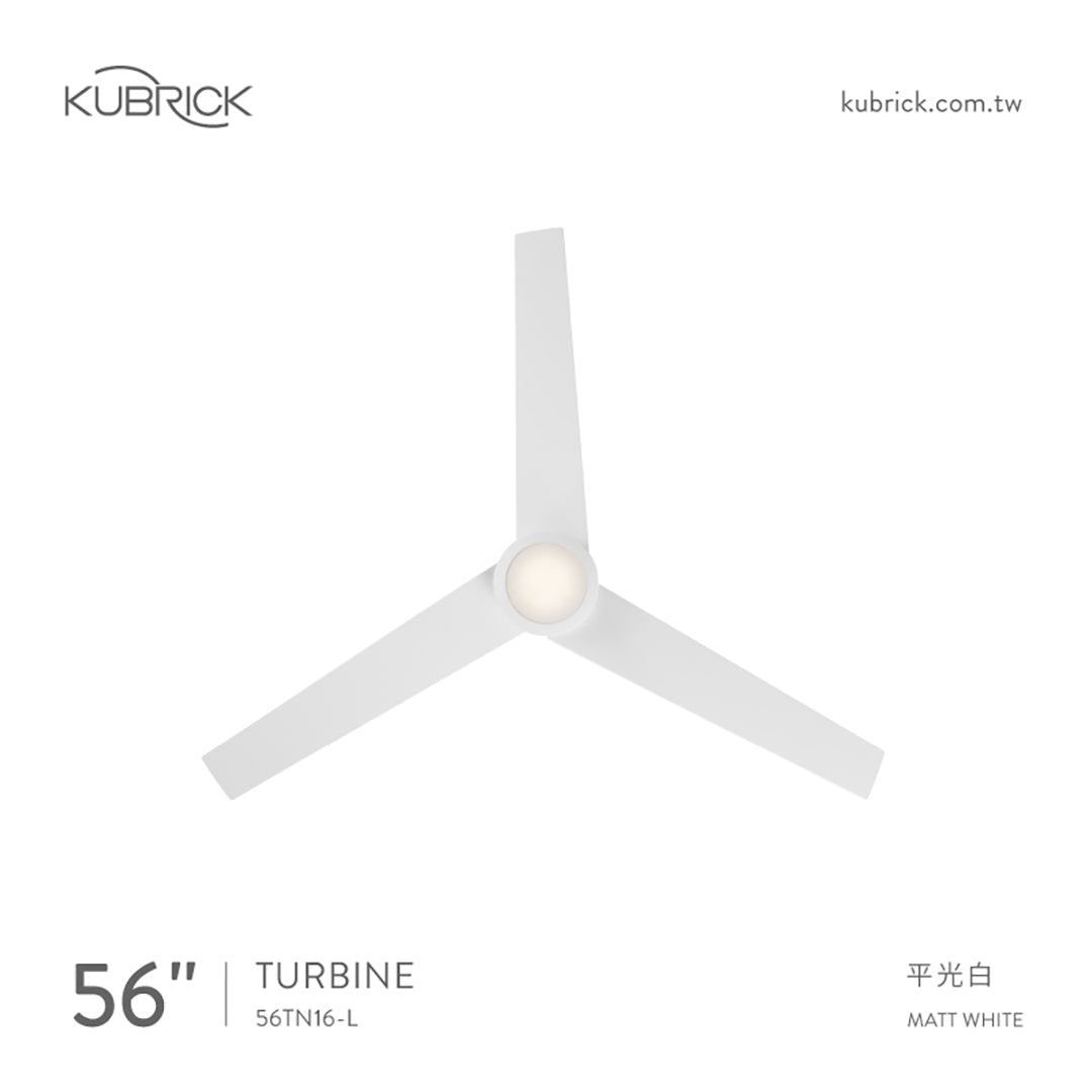KUBRICK・TURBINE 56 平光白