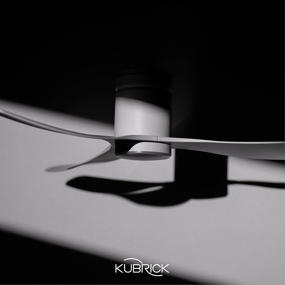 KUBRICK・TUBE 44 平光白 吊扇燈