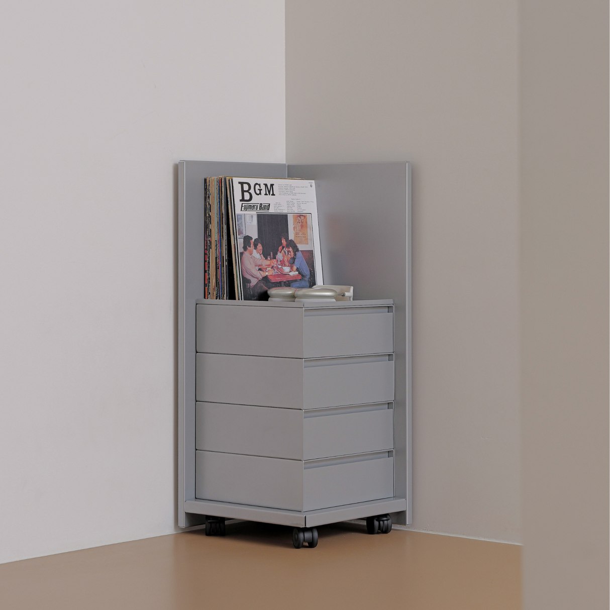 rareraw・ECKE TROLLEY - HIGH TYPE 移動收納櫃