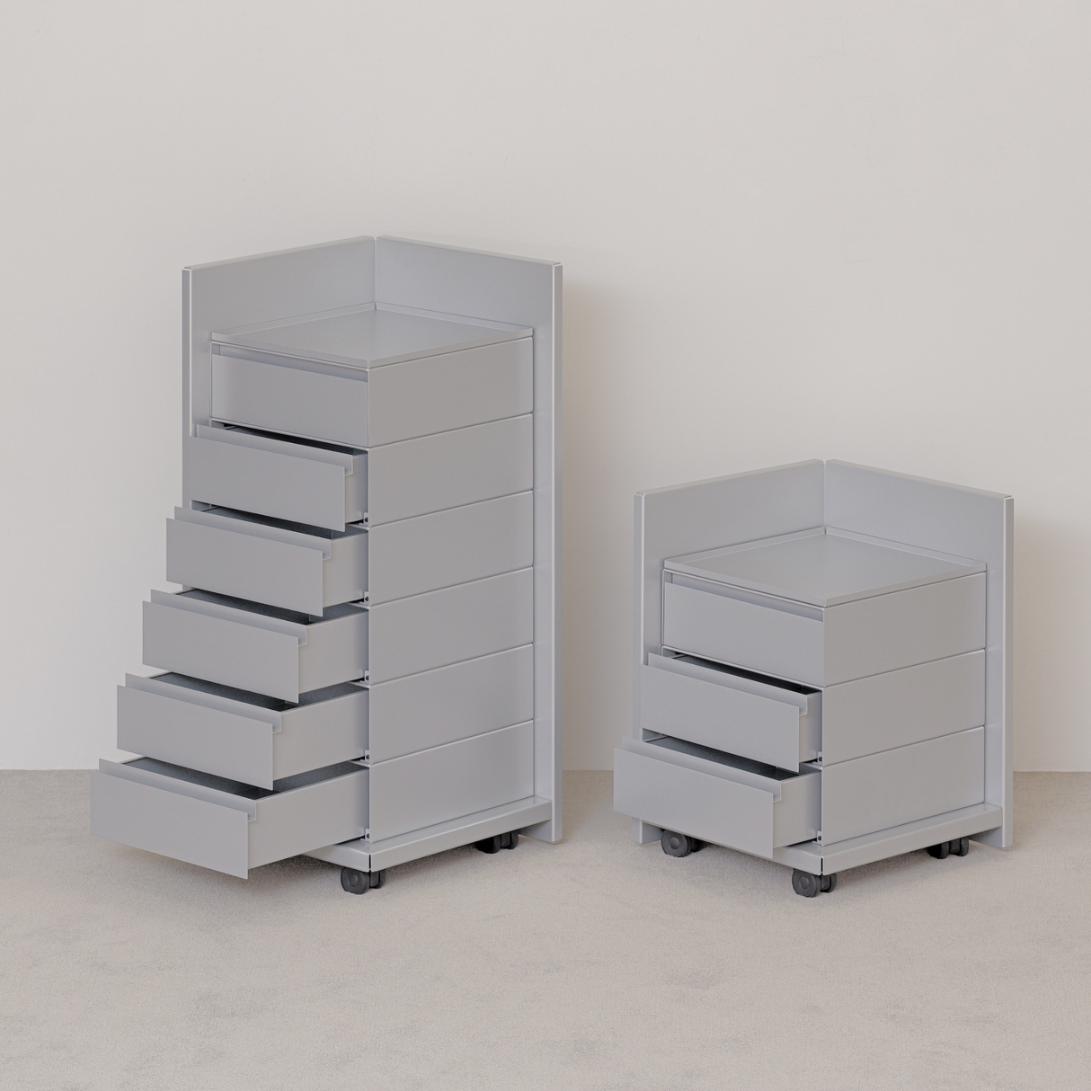 rareraw・ECKE TROLLEY - HIGH TYPE 移動收納櫃