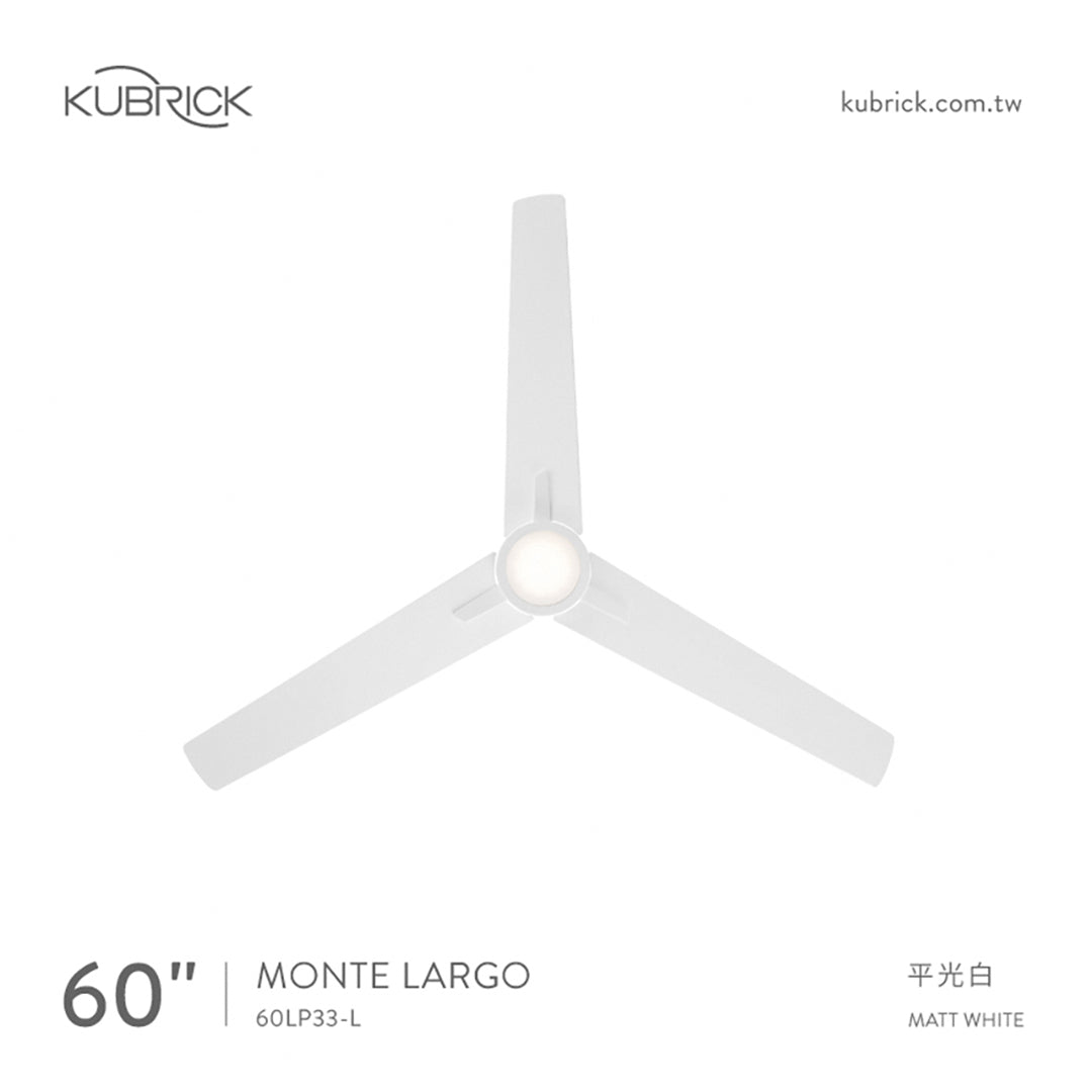 KUBRICK・MONTE LARGO 60 平光白