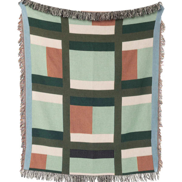 Clr Shop・Quilted Woven Throw Blanket｜Sheeper