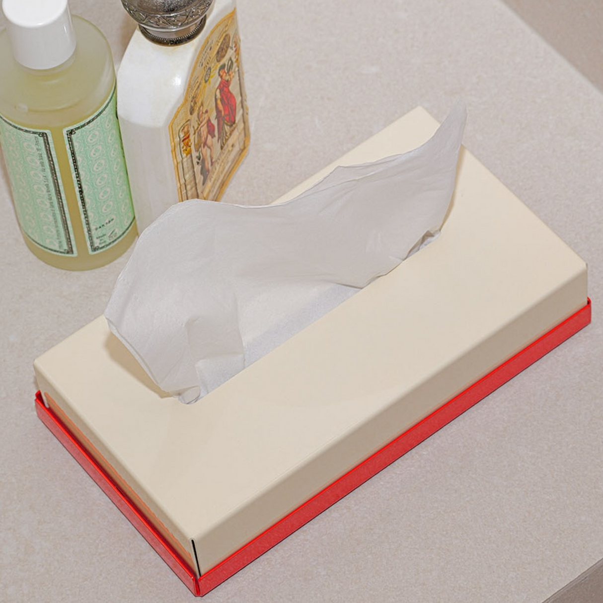 rareraw・STANDARD TISSUE CASE S/L(REFILL)鋼材扁面紙盒