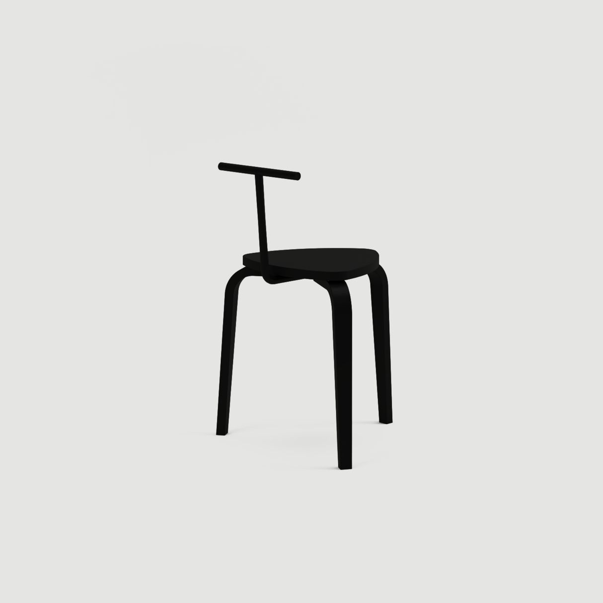 b.arc・KB1 扶手配件|IKEA KYRRE 圓凳專用靠背