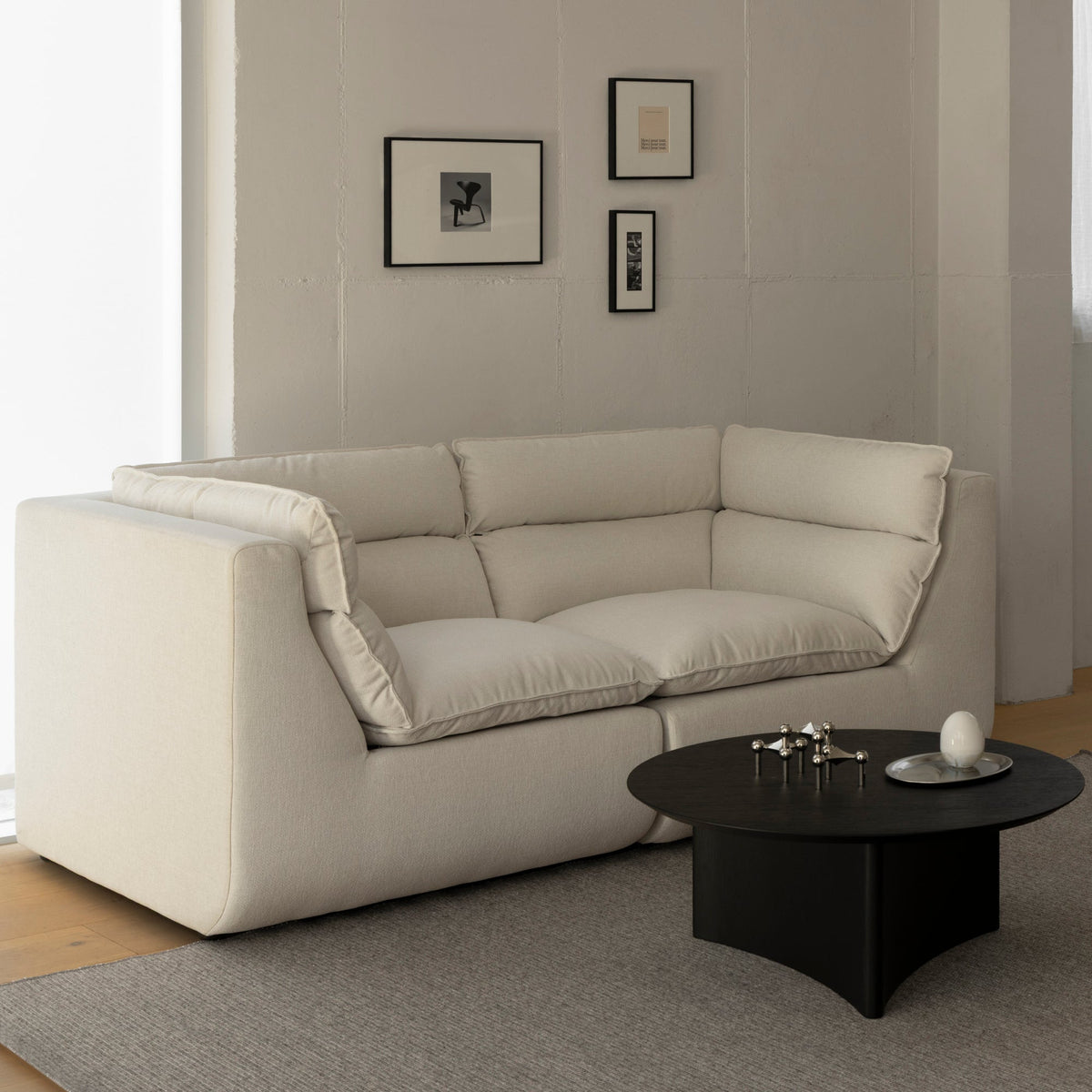 flat point・VEMBER Sofa (fabric) 2 雙人布沙發
