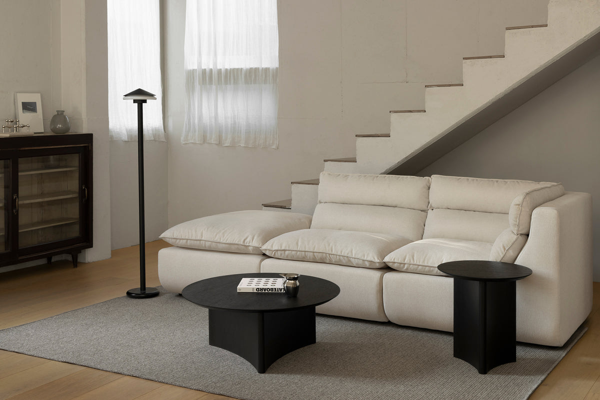 flat point・VEMBER Sofa (fabric) 3 Open 三人座開放式布沙發