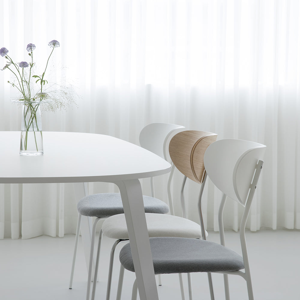 flat point・VOLINI Chair Stainless 不鏽鋼餐椅