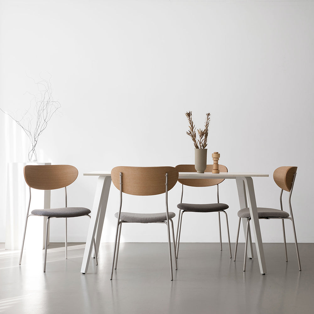 flat point・VOLINI Chair Stainless 不鏽鋼餐椅