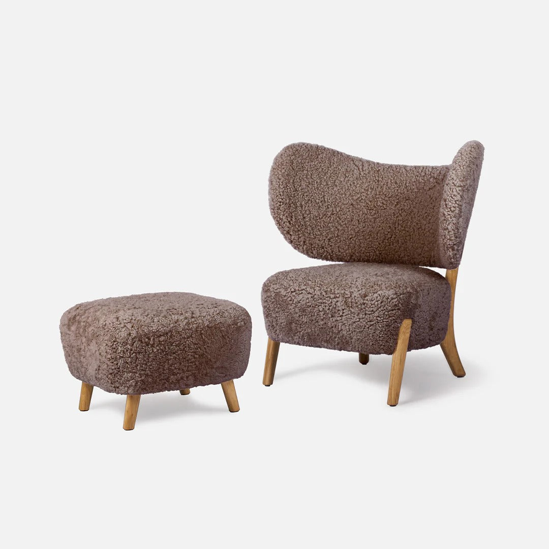 Mazo・TMBO Lounge Chair with Pouf 主人椅與腳凳組