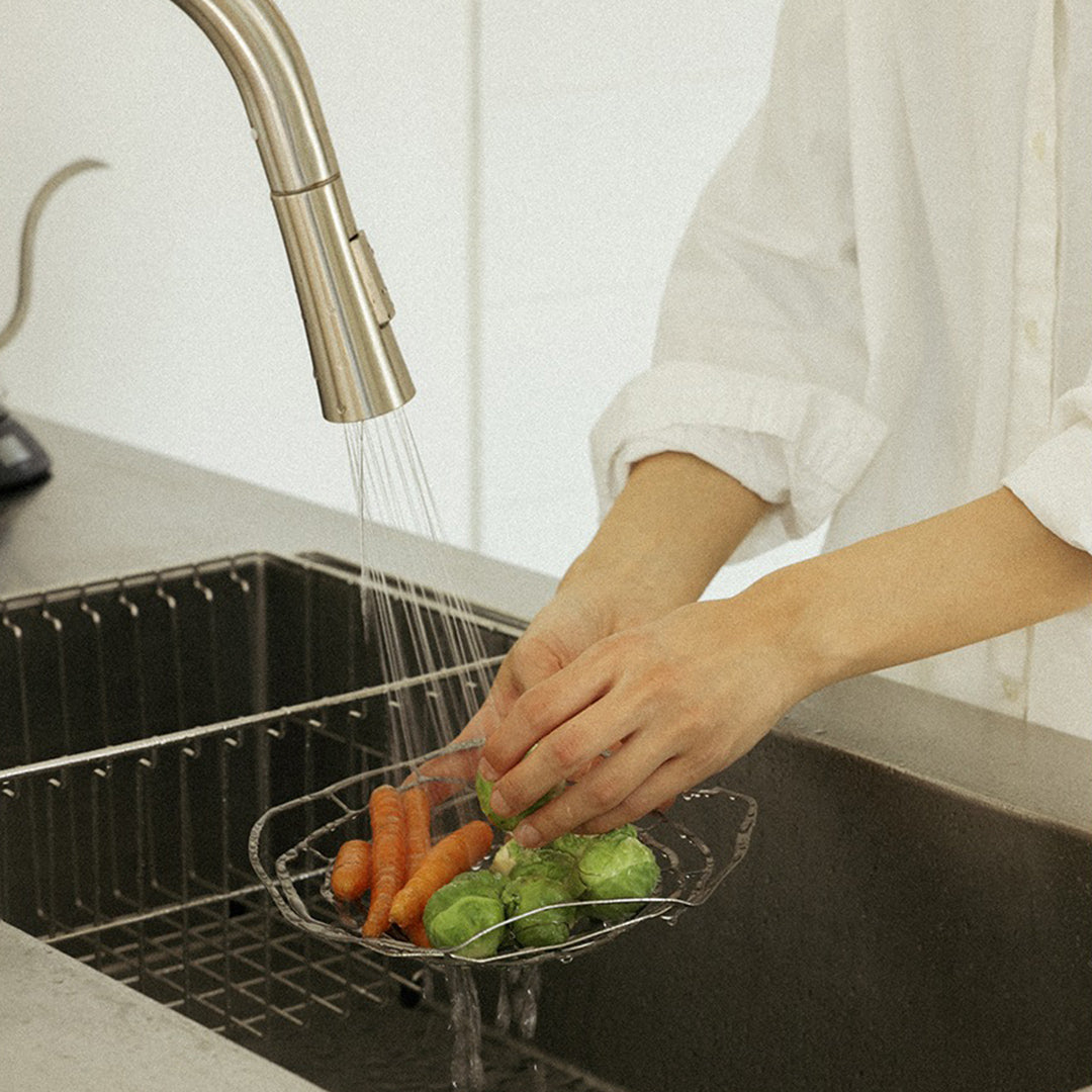 rhombus lab・Stainless Egg Stand+ Flex Basket Round 蛋架+ 圓形可彎籃禮盒組
