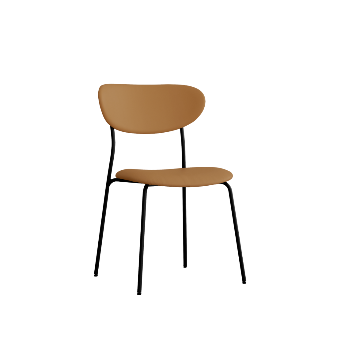 flat point・VOLINI Leather Chair 皮革餐椅
