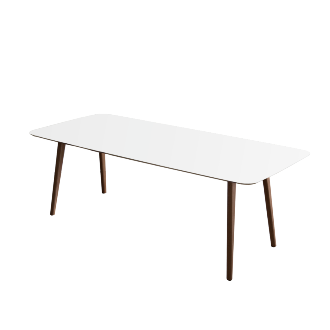flat point・DEER Ceramic Table Walnut 陶瓷板實餐桌 (胡桃木)