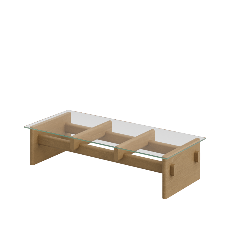 flat point・GOBAN Sofa Table 原木沙發桌