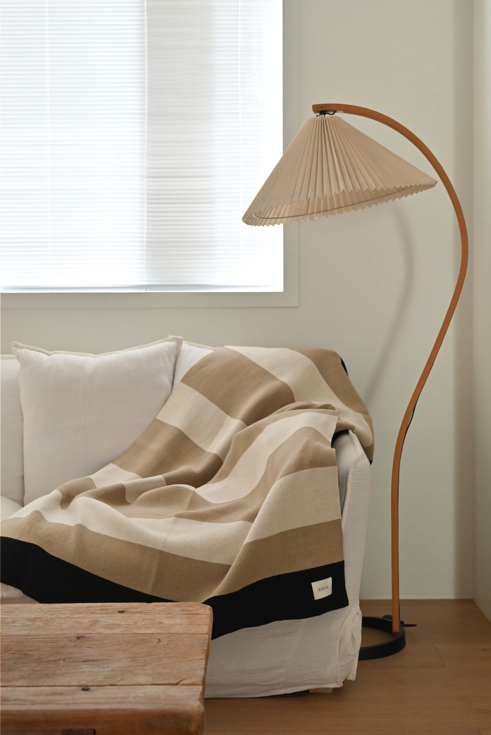 Berhe・Border Blanket 純棉毯