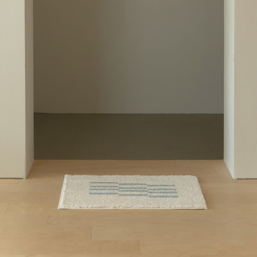 Berhe・ Wave Mat Ivory 地墊 (40x60)