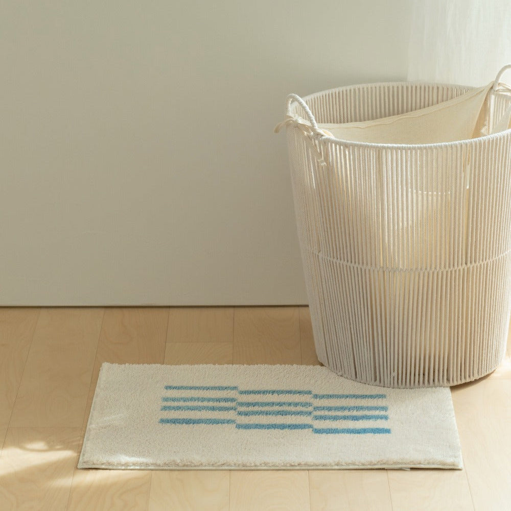 Berhe・ Wave Mat Ivory 地墊 (40x60)
