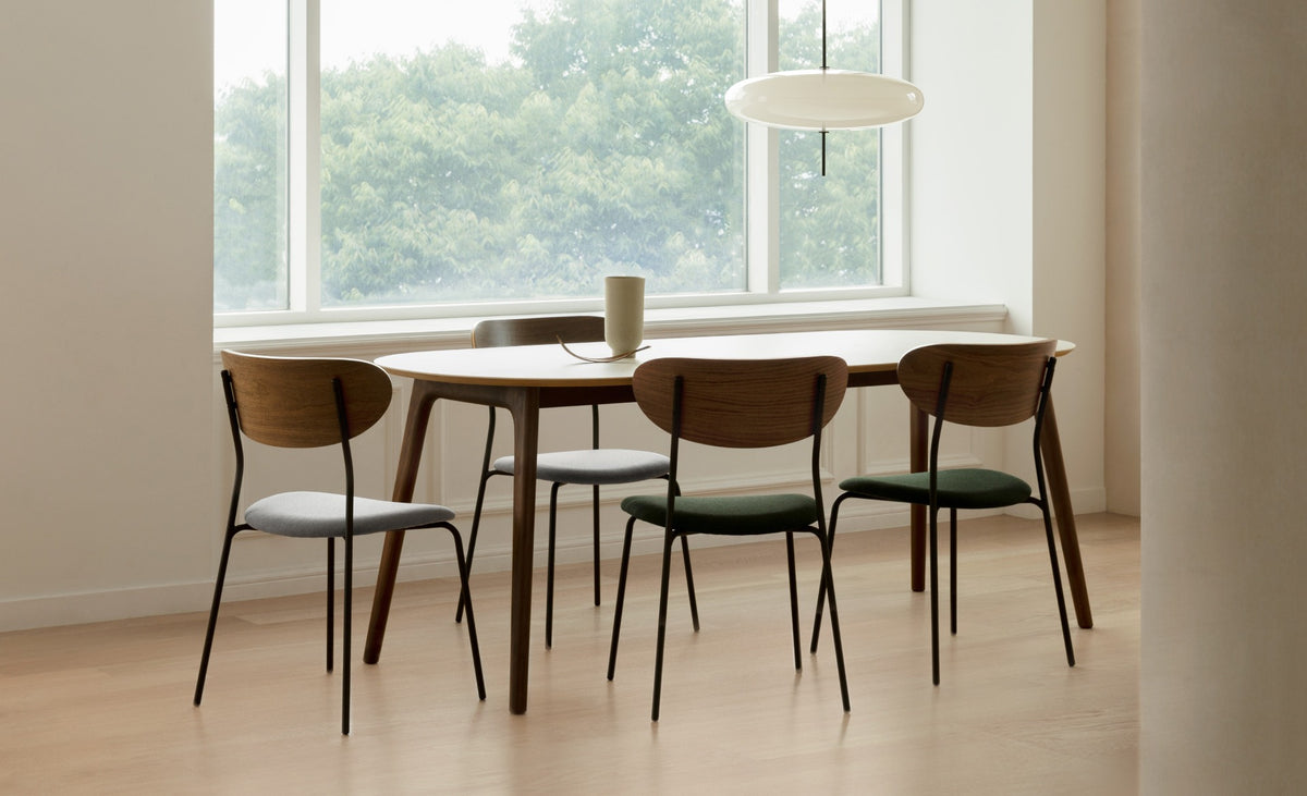 flat point・DEER Ceramic Soft Table Walnut 陶瓷板實餐桌 (胡桃木)