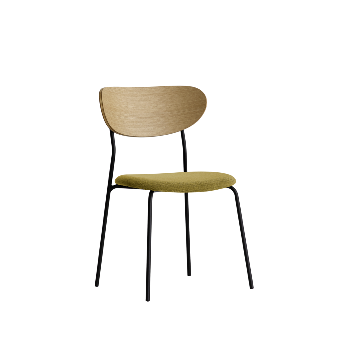 flat point・VOLINI Chair BLACK 餐椅 (黑色椅腳)