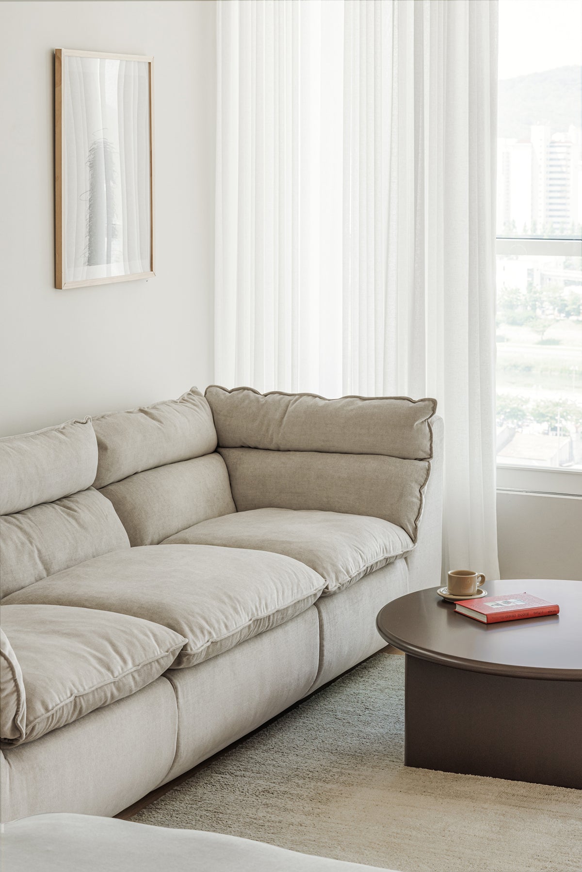 flat point・VEMBER Sofa (fabric) 3 Open 三人座開放式布沙發