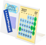 rareraw・Steel Calendar Board 鋼製磁吸月曆板