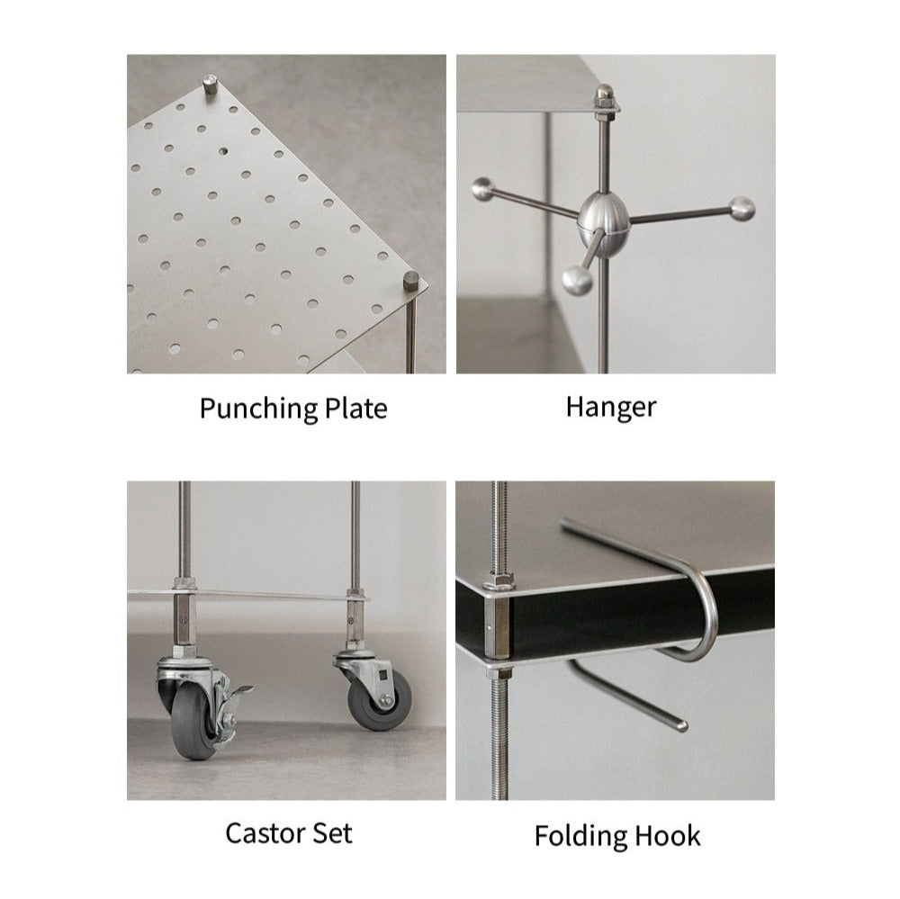 rhombus lab・Module Shelf 模組化收納層架(4入組)