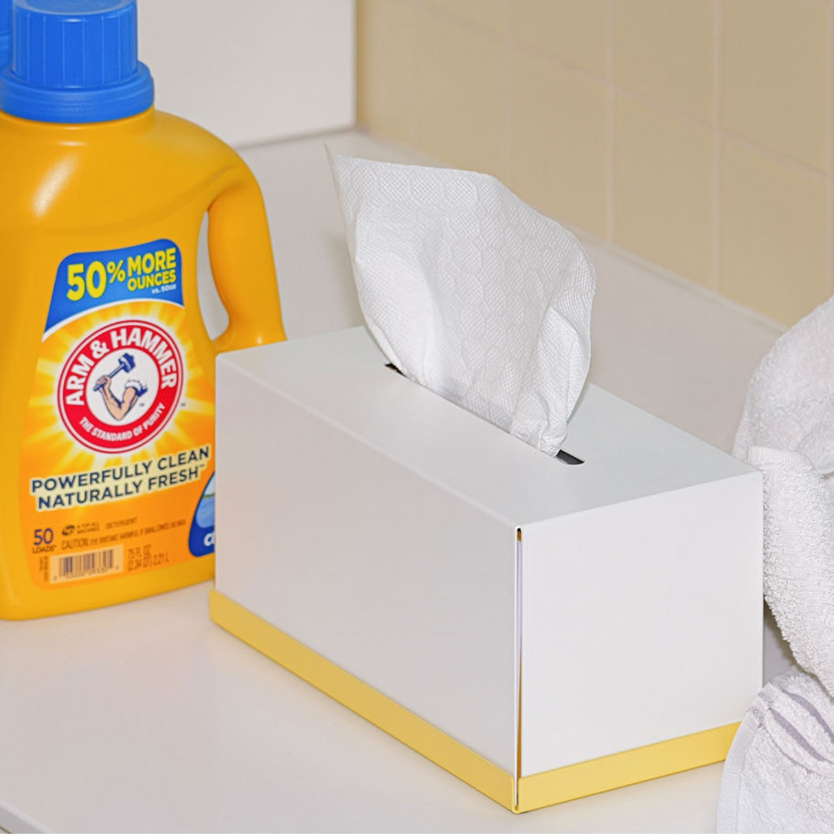 rareraw・STANDARD TISSUE CASE S/L（BOX）鋼材面紙盒