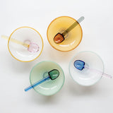 amabro・SNOW BOWL 牛奶玻璃碗