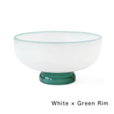 amabro・SNOW BOWL 牛奶玻璃碗