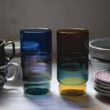 amabro・TWO TONE STACKING CUP 耐熱玻璃杯