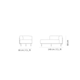 TALO RYYPPY・Stroll H Sofa C1（L左型）模組沙發