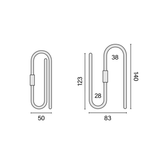 rhombus lab・Folding Hook 折疊式掛勾