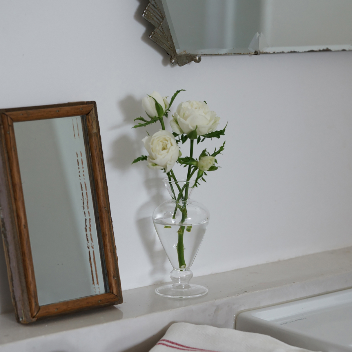 amabro・MINI VASE (CLEAR) 迷你透明花器