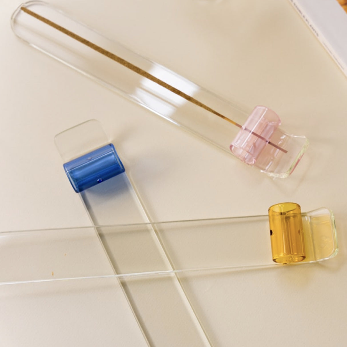 amabro・INCENSE HOLDER PLATE 玻璃線香座