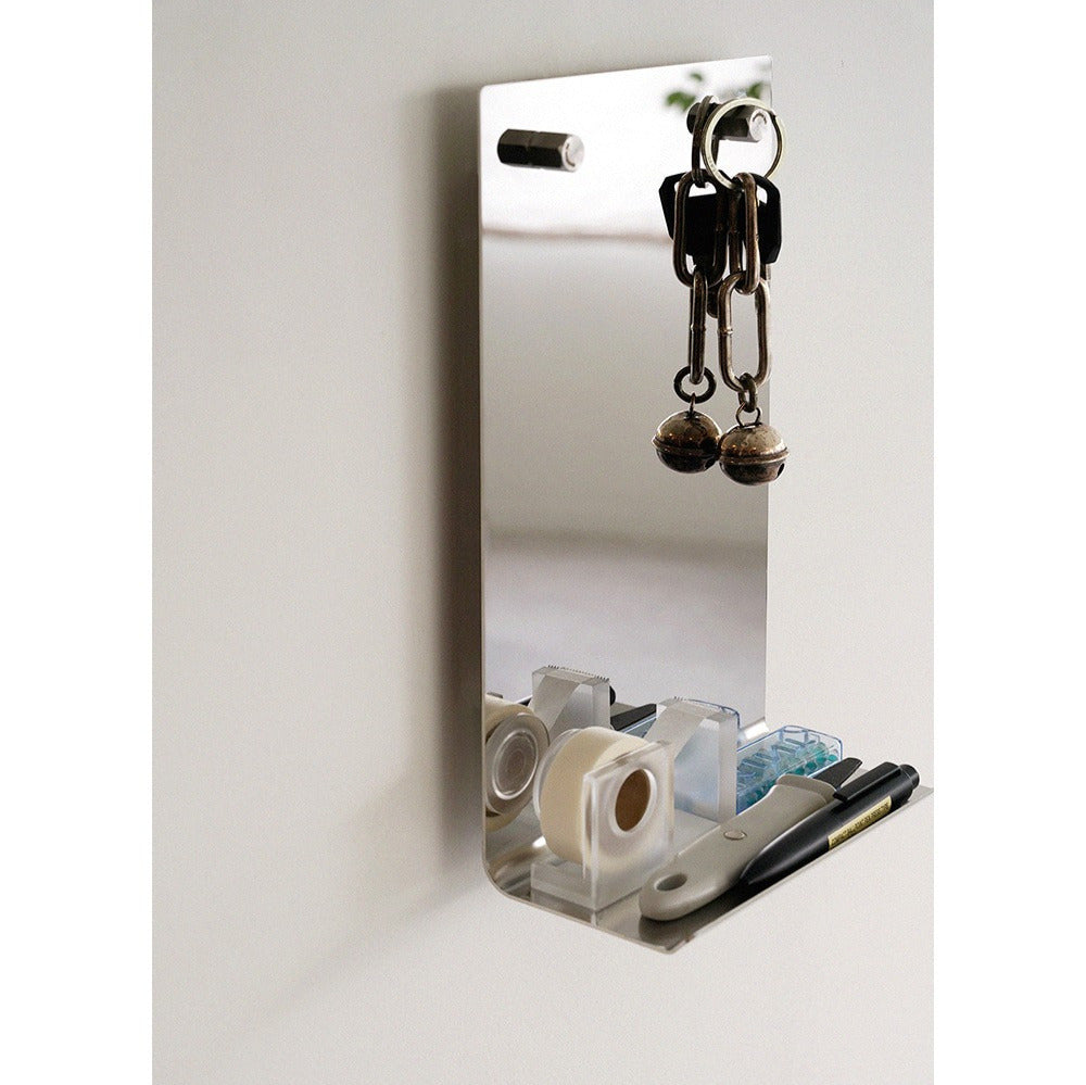 rhombus lab・Stainless L Mirror 不鏽鋼 L 掛鏡