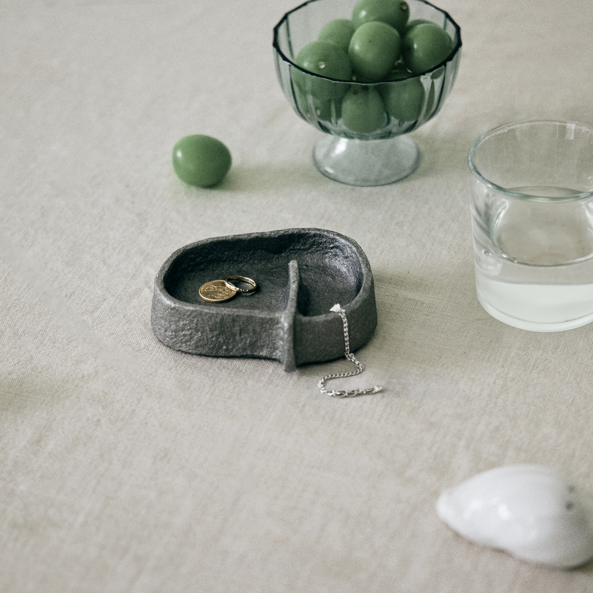 SANRO・Raw cast tray 鑄鋁收納盤