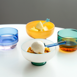 amabro・SNOW BOWL 牛奶玻璃碗