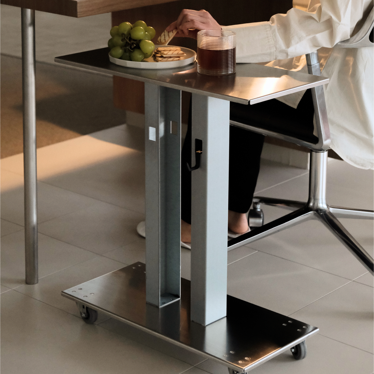 rhombus lab・SUS Side Trolley 不鏽鋼推車