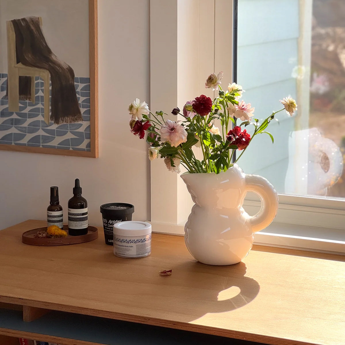 Home Studyo・Jug 'EMILY' Gloss 陶瓷水壺 (亮釉)