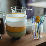 amabro・SNOW BOWL 牛奶玻璃碗